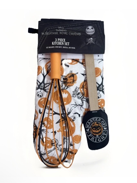 Disney Other - Disney The Nightmare Before Christmas Kitchen Tool Set - Orange & Black